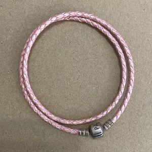Leather pandora bracelet